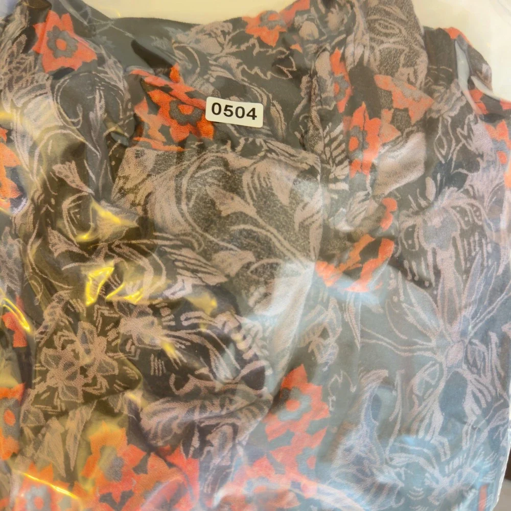504 |Free People Intimately Boho Floral‎ Mini Dress Sleeveless Flowy Babydoll XS